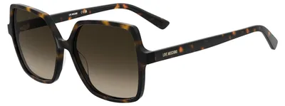 Zdjęcie produktu dla Okulary przeciwsłoneczne damskie Moschino Love MOL102/S Havana 57/15/140