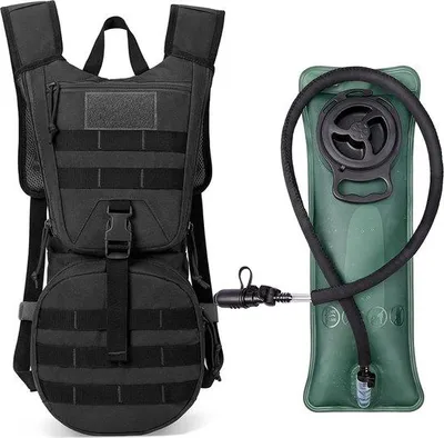 Image de Sac à dos d'hydratation pour la randonnée, le vélo et le camping - Plein air - Sac à dos perméable à l'eau