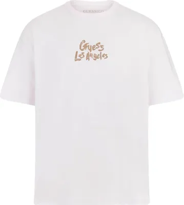 Produktbild von Guess Cn Patch At Back Kurzarm-t-shirt Weiß L Mann Weiß L