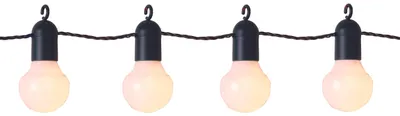 Produktbild von Best Season LED-Party Light, 20-teilig warm white LED, Farbe weiss, Kabel grün, outdoor, 476-13