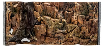 Produktbild von ABG008 Aquarium Rückwand 3D Standard 100x50cm bei