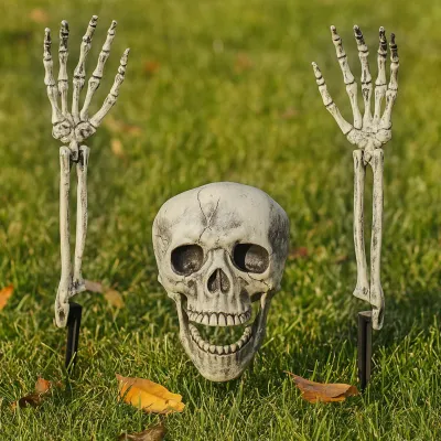 Zdjęcie produktu dla Realistyczny szkielet z rękami do dekoracji na Halloween