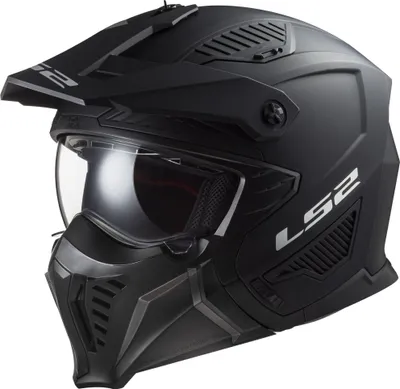 Produktbild von LS2 OF606 Drifter Trial Helm, schwarz matt, L (59/60)