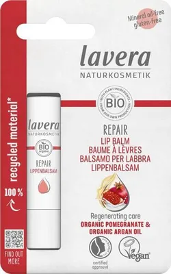 Produktbild von LAVERA Regenerierender Lippenbalsam mit Bio-Granatapfel und Bio-Arganöl