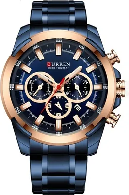 Image de Montre CURREN FI-14215 Bleue pour Homme KP14215