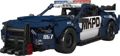 Image de 15073 - Pullback Polizeiauto (Mould King)