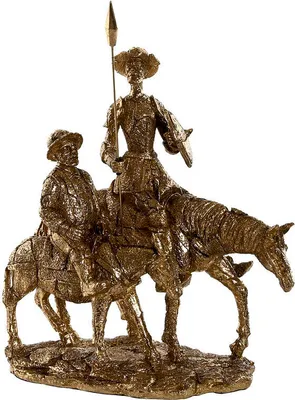 Image de Figurine décorative Home ESPRIT Or Résine 29 x 15 x 36 cm