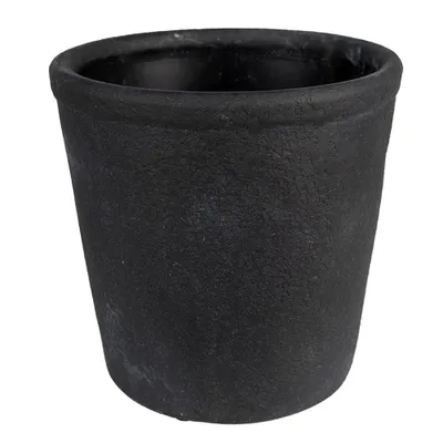 Zdjęcie produktu dla Clayre & Eef Doniczka Ø 16x16 cm Szara Ceramika