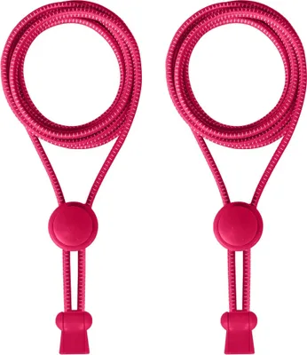 Elastische Schnürsenkel in Pink - Schnellverschluss