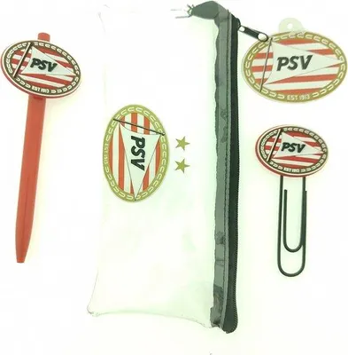 Immagine prodotto di PSV Eindhoven Schooletui Trasparente - 3 Delig