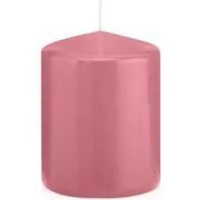 Produktbild von INNA-GLAS Blockkerze MAEVA, erdbeerrosa, 8cm, Ø5cm, 18h -  Germany - Stumpenkerze