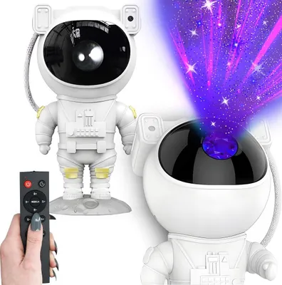 Zdjęcie produktu dla Extralink Sternenhimmel-Projektor, Galaxie-Projektor | Nachtlampe, Projektor | für Kinder, in Form eines Astronauten, Projektor