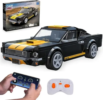 Productafbeelding van Shelby GT350 H 1:20 2 - 4GHz Bricks - Speelgoedmodelauto - Sportscheidwagen voor kinderen vanaf 6 jaar - Cadeau-idee voor jongens en meisjes