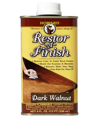 Produktbild von Howard Restor-A-Finish 236 ml DARK WALNUT – Holzauffrischer zur Fleckenentfernung