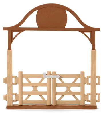 Zdjęcie produktu dla schleich HORSE CLUB 42434, Płot z zabawkami, 5 lat(a), Horse Stable, Horses, Beżowy, Brązowy
