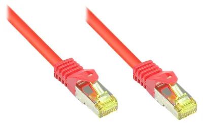 Produktbild von Good Connections  Patchkabel m. Cat.7 Rohkabel  rot 20m