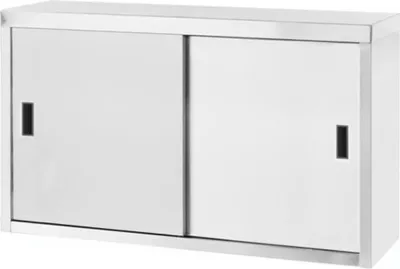 Productafbeelding van Hangschuifdeurkast – gelast, met schuifdeuren, professionele lijn, 1000x400x(hoogte)600mm