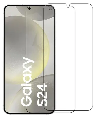 Produktbild von 2x Conie Glasfolie für Samsung Galaxy S24 Displayschutz Folie Panzer Glas Premium Schutzfolie Set Blasenfrei
