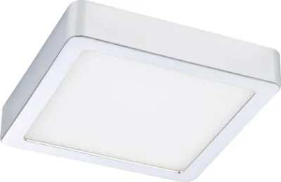 Produktbild von Eglo 31205 FUEVA 5 LED Aufbauleuchte 11W 160x160mm Chrom Weiss Neutralweiss IP44