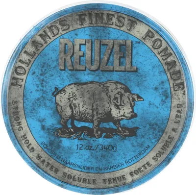 Produktbild von Reuzel Blaue Hochglanzpomade mit starkem Halt 340 g