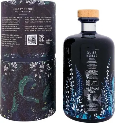 Produktbild von Nc'Nean Organic Single Malt Quiet Rebels: Gordon + Box 700ml 48,5% Vol.