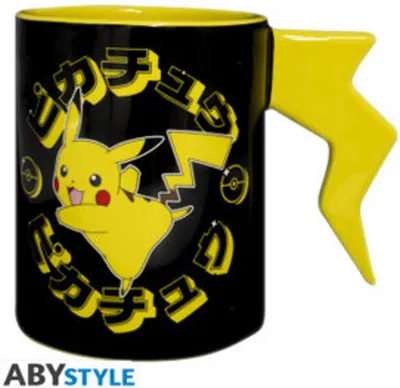 Produktbild von POKEMON - Mug 3D handle - Pikachu lightening bolt