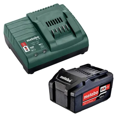 Image de Pack de base METABO 1 Batterie 4,0Ah + 1 Chargeur SC 30