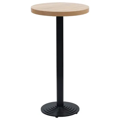 Image de vidaXL Piètement de table de bistrot noir Ø43x107 cm Fonte