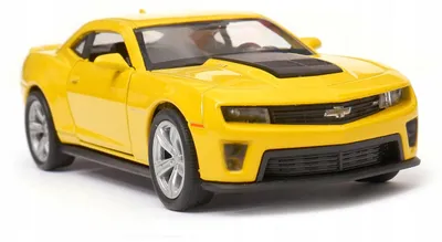 Produktbild von Welly Chevrolet Camaro ZL1 Modellauto Gelb Metall 1:34