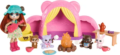 Image de MATTEL ENCHANTIMALS Expedition avec tente et accessoires HTW71