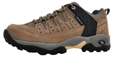 Image de Brütting - Chaussures de sport basses pour femmes, modèle Mount Pinos, couleur marron, chaussures de randonnée