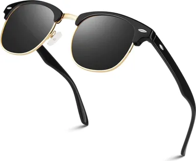 Produktbild von Polarisierte Retro Sonnenbrille UV400 für Herren Damen Angeln Fahren Reisen