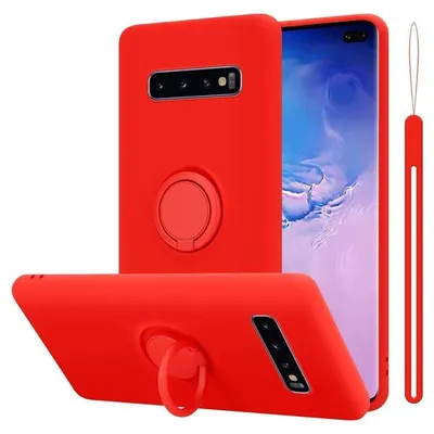 Produktbild von Cadorabo DE-151279, Samsung, Samsung Galaxy S10 PLUS, Rot