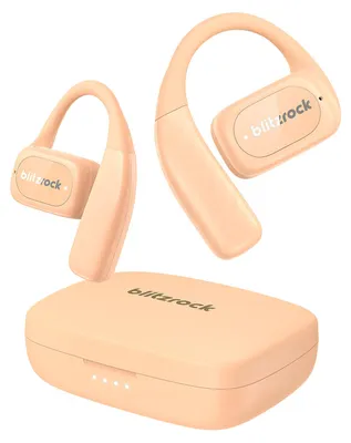 Obrázok produktu pre BR-CT3 otvorené slúchadlá do uší bluetooth airline earbuds, 28 hodín prehrávania, športové slúchadlá - šampanská zlatá