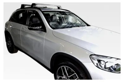 Produktbild von Windabweiser für GLC X253 ab 2016, Heko Regenabweiser, getönt, 4-teilig, vorne und hinten, aerodynamisch