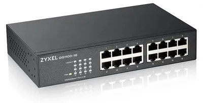 Image de Zyxel GS1100-16 16-Port Gigabit Unmanaged Switch V4