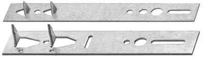 Image de SIMONSWERK Griffe de Hesse longueur 140mm largeur 25mm épaisseur 2mm lourdement galvanisée - 5 170551 0 01010
