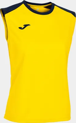 Immagine prodotto di Maglietta senza maniche Joma Eco Championship Recycled, giallo, taglia XL, donna, giallo, XL