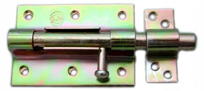 Produktbild von GJM Universalriegel 100mm Gelbverzinkt