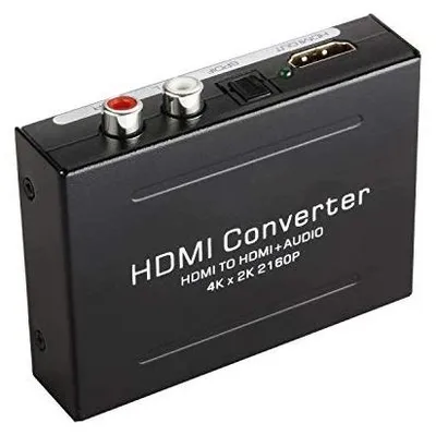 Zdjęcie produktu dla Ekstraktor audio HDMI 4K konwerter wideo spdif rca dla kina domowego
