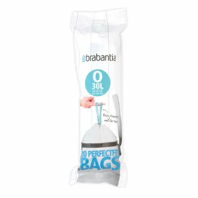 Image de Brabantia PerfectFit Sacs poubelle type O, 30 L, 20 pcs