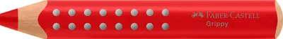 Image de Faber-Castell 110621 FABER-CASTELL Buntstift Grippy Erdbeerrot 3er Set