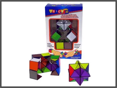 Produktbild von Łamigłówka przestrzenna Trick 3D w pudełku HIPO