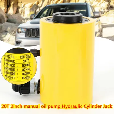 Obrázek produktu pro Hydraulický zvedák na láhve 20T Hydraulický zvedák na auta 44000LBS Olejové čerpadlo Hydraulický válec