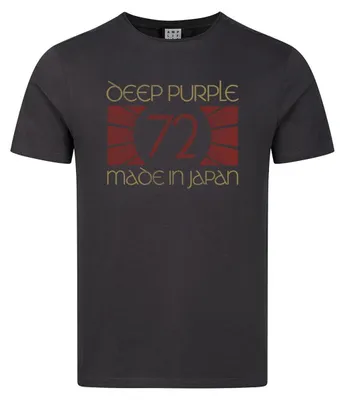 Produktbild von Amplified - "1972" T-Shirt für Herren/Damen Uni GD4327 (XS) (Holzkohle)