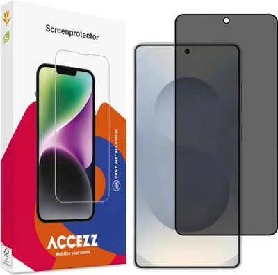 Image de Accezz Hard Glass Privacy Screen Protector for the Samsung Galaxy S25 Edge