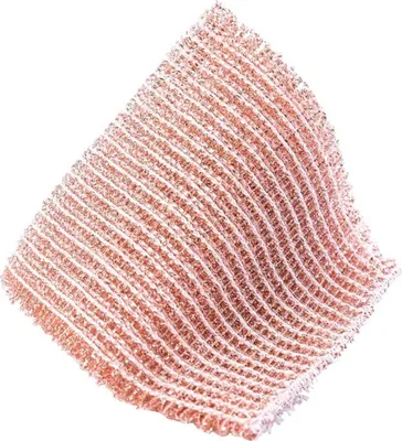 Produktbild von ÖKO Kupfertuch 16 x 15cm - ideal zur kratzfreien Scheuerreinigung - 3 Stück