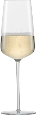 Produktbild von Zwiesel Glas Vervino Champagnerglas mit Moussierpunkt Set 2-tlg. 0,34 L