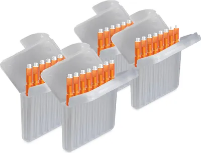 Produktbild von JB White 32 Stück Cerumenfilter für Hörgeräte kompatibel mit Starkey Hear Clear Hörgeräten und Kind evo / evoR | Cerumen Filter Höhe: 1,5 mm | Durchmesser 1,7 mm, orange