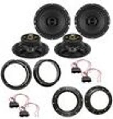 Produktbild von ESX SIGNUM SXE-62 Koaxial Lautsprecher 2-Wege Einbauset für Golf 5 vorne hinten